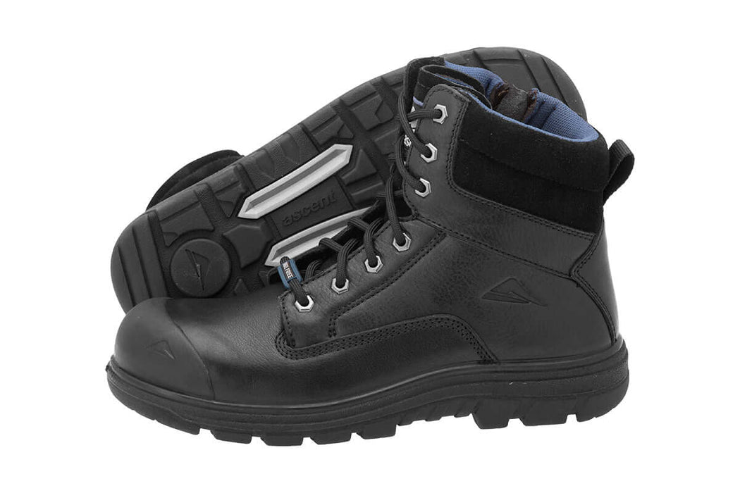 Ascent Alpha 4E Safety Boot Black