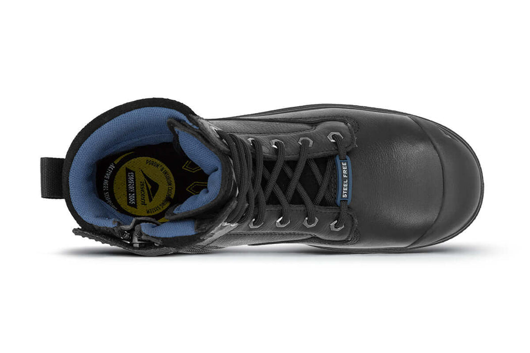 Ascent Alpha 4E Safety Boot Black
