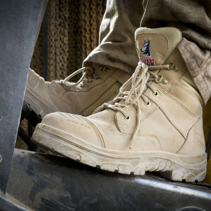 Steel Blue Southern Cross Side Zip Composite Safety Boot (Scuff Cap)
