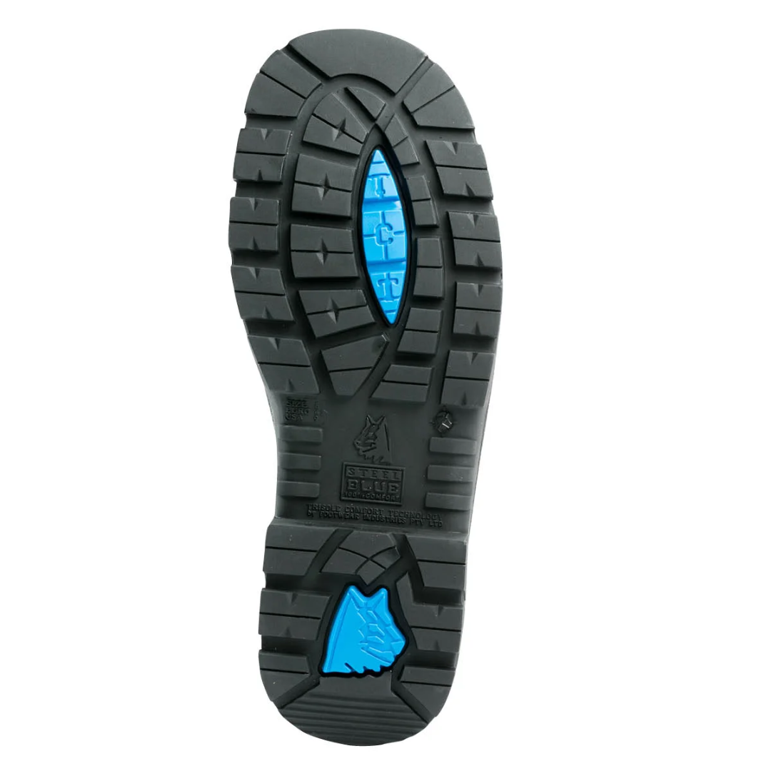 Steel Blue Southern Cross Side Zip Steel Cap Boot