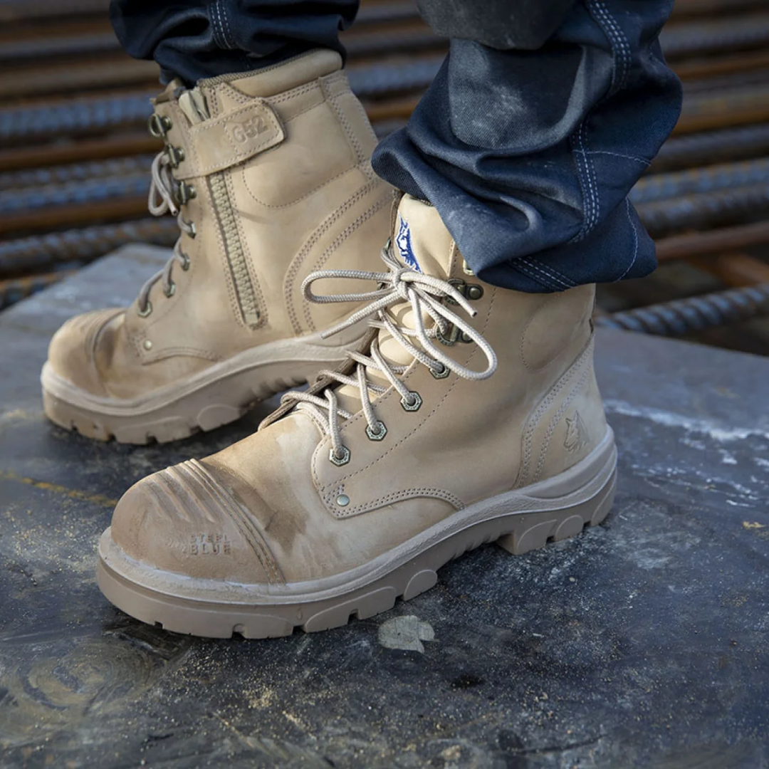 Steel Blue Argyle Steel Cap Safety Boot