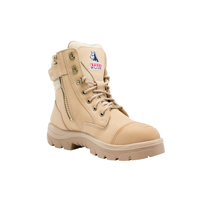 Steel Blue Southern Cross Men's Side Zip Composite Safety Boot (Scuff Cap)