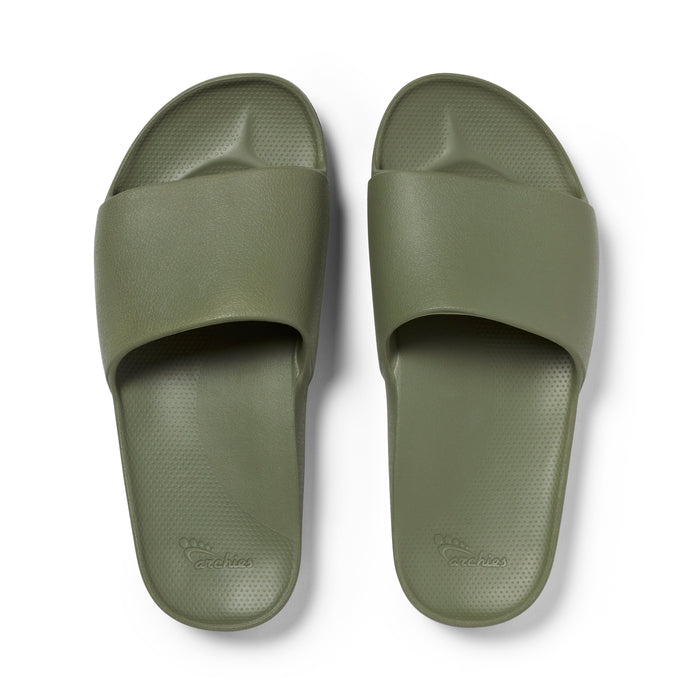 Archies Arch Support Slides Olive