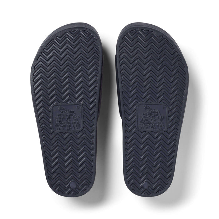 Archies Arch Support Slides Navy