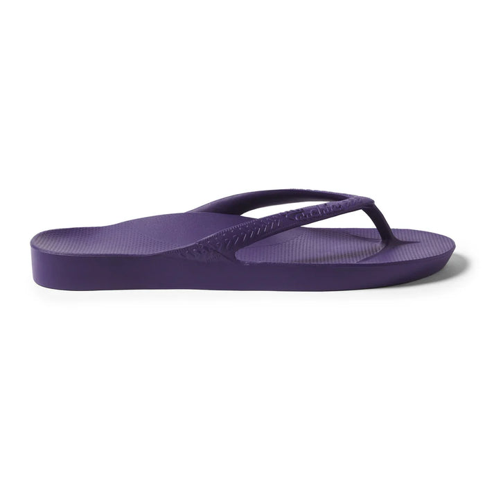 Archies Arch Support Thongs Acai Purple