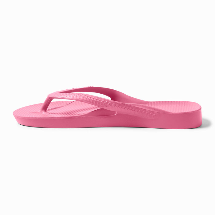 Archies Arch Support Thongs Hot Pink