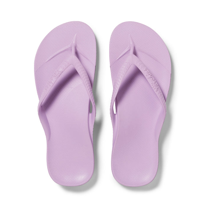 Archies Arch Support Thongs Lilac