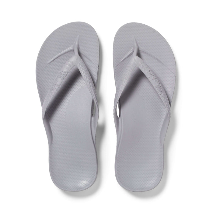 Archies Arch Support Thongs Grey