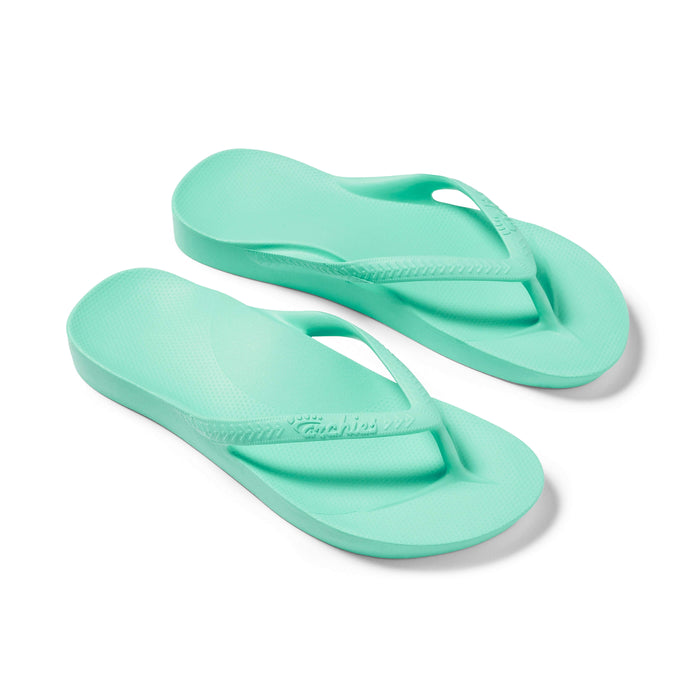 Archies Arch Support Thongs Mint