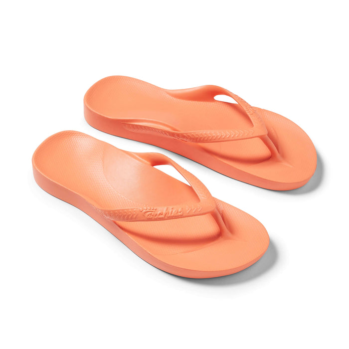 Archies Arch Support Thongs Peach