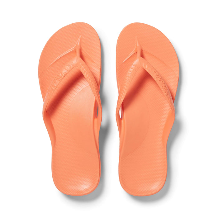 Archies Arch Support Thongs Peach