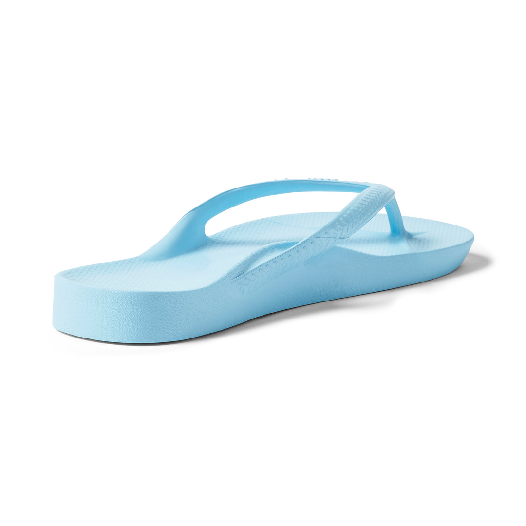 Archies Arch Support Thongs Sky Blue