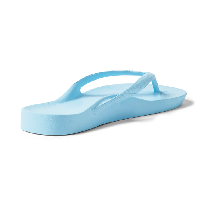 Archies Arch Support Thongs Sky Blue