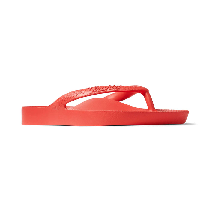 Archies Arch Support Thongs Coral