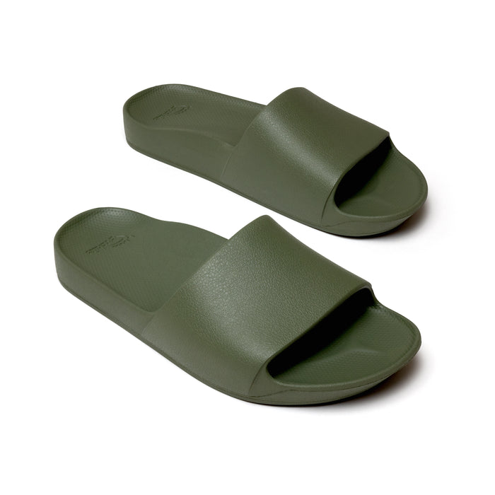 Archies Arch Support Slides Khaki