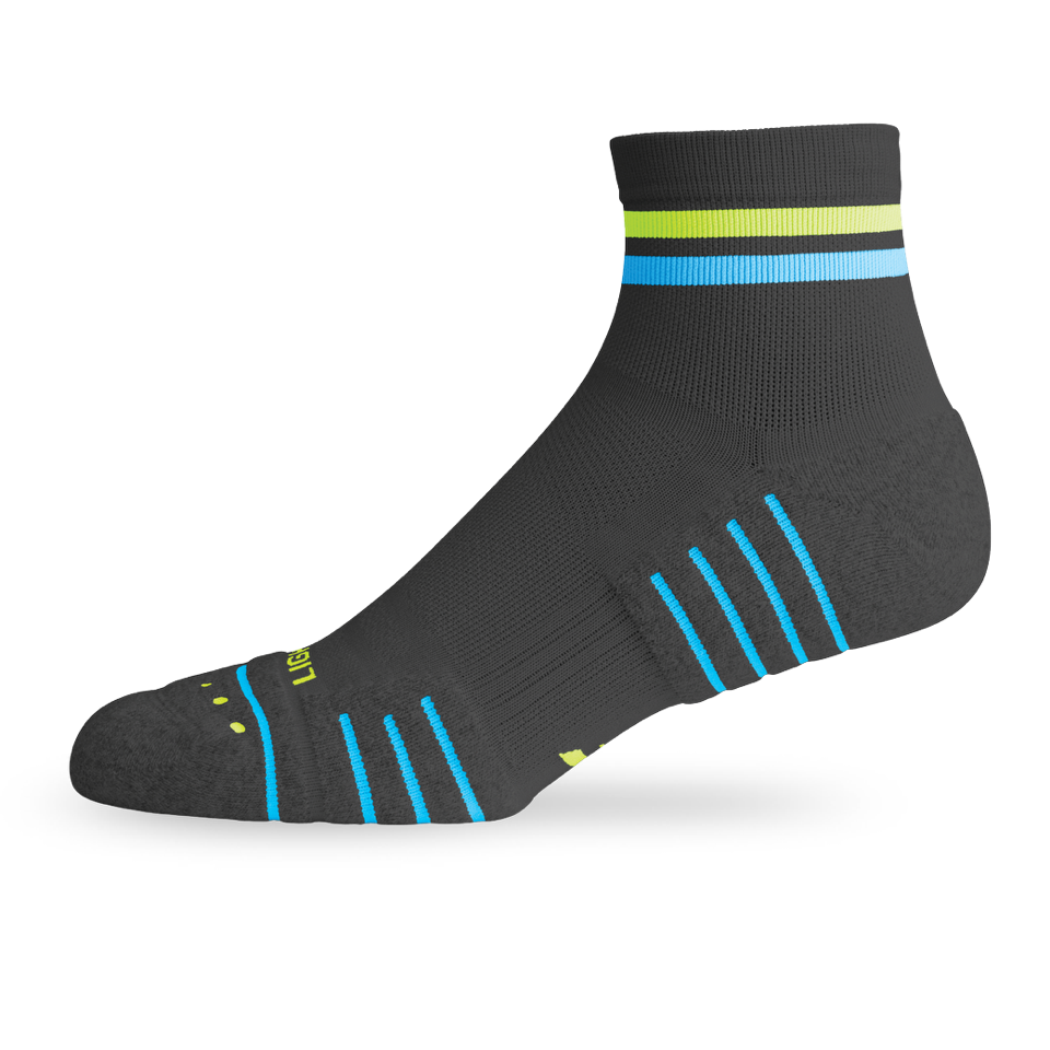 Lightfeet Performance Sock (2 Stripe) Quarter