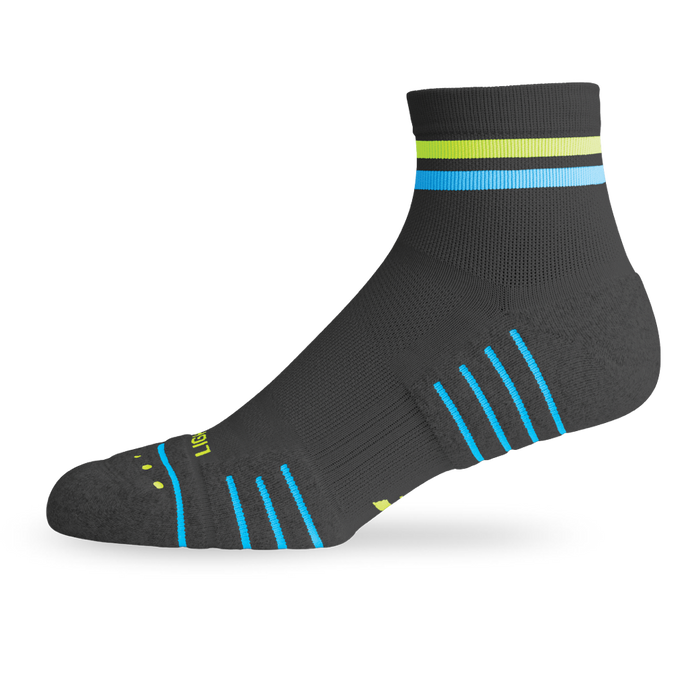 Lightfeet Performance Sock (2 Stripe) Quarter