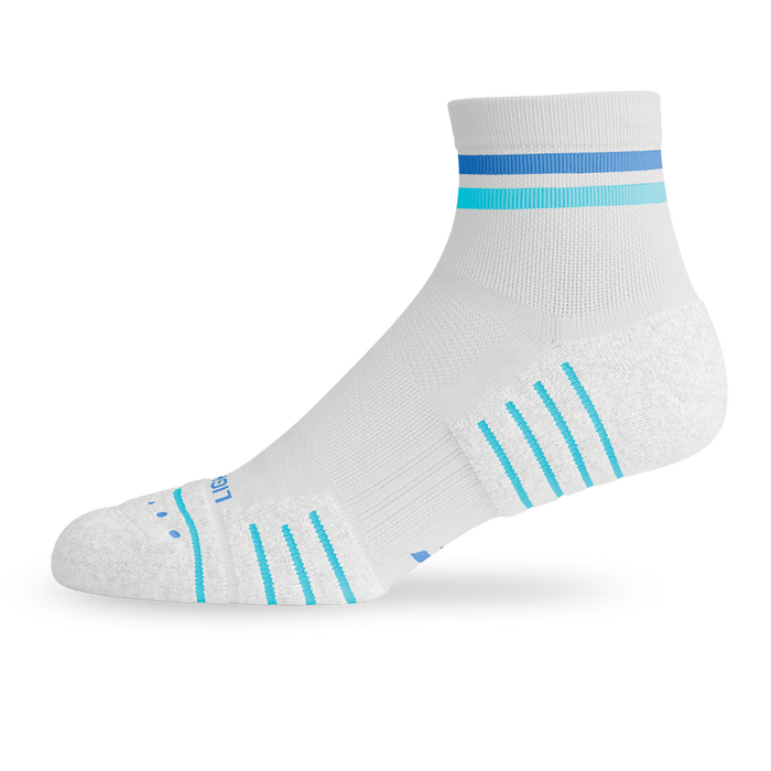 Lightfeet Performance Sock (2 Stripe) Quarter