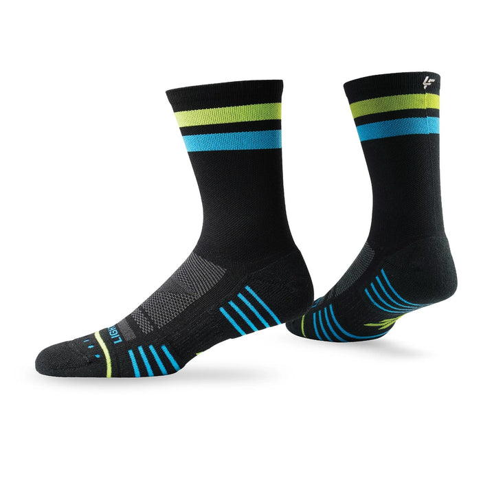 Lightfeet Performance Sock (2 Stripe) Crew