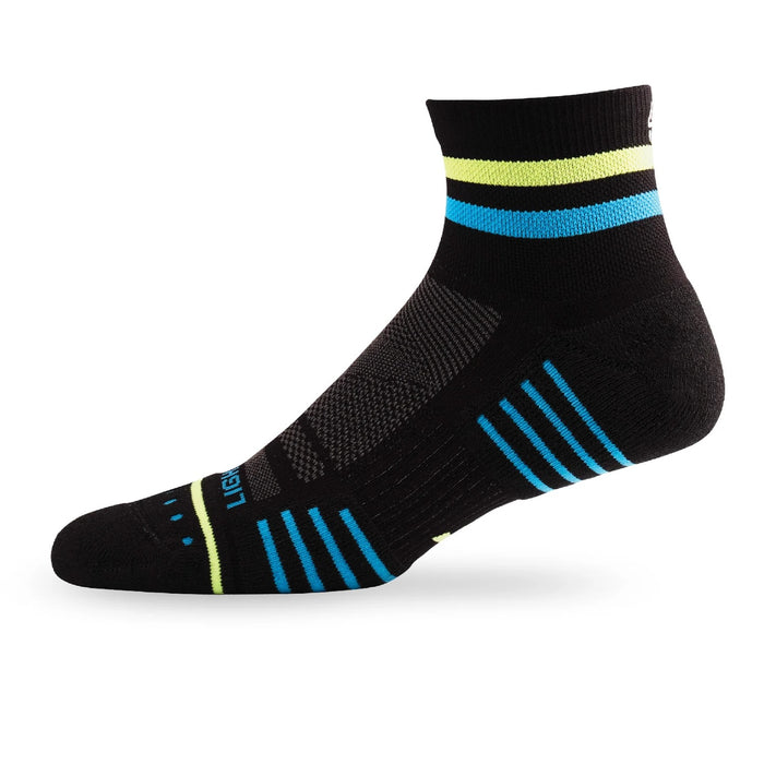 Lightfeet Performance Sock (2 Stripe) Quarter