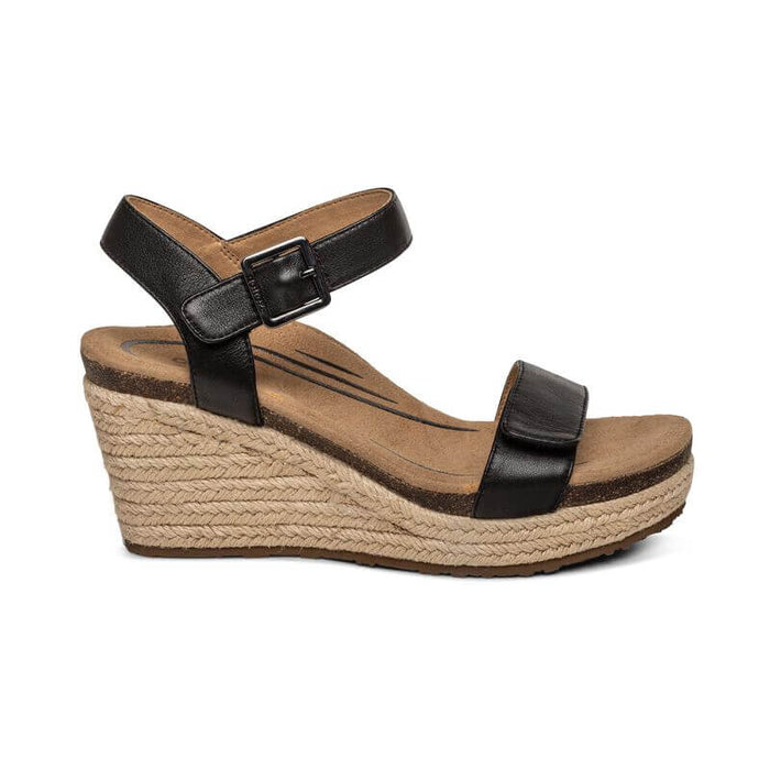 Aetrex Sydney Espadrille Wedge