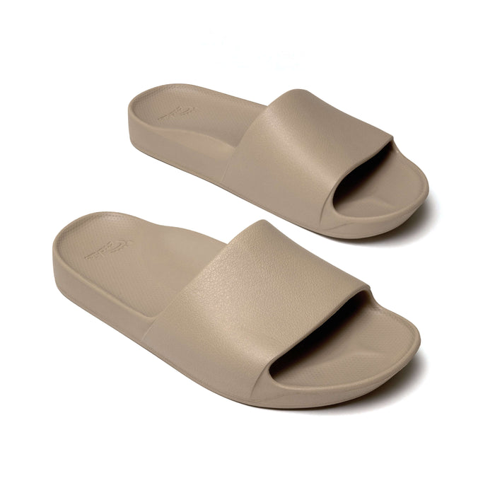 Archies Arch Support Slides Taupe