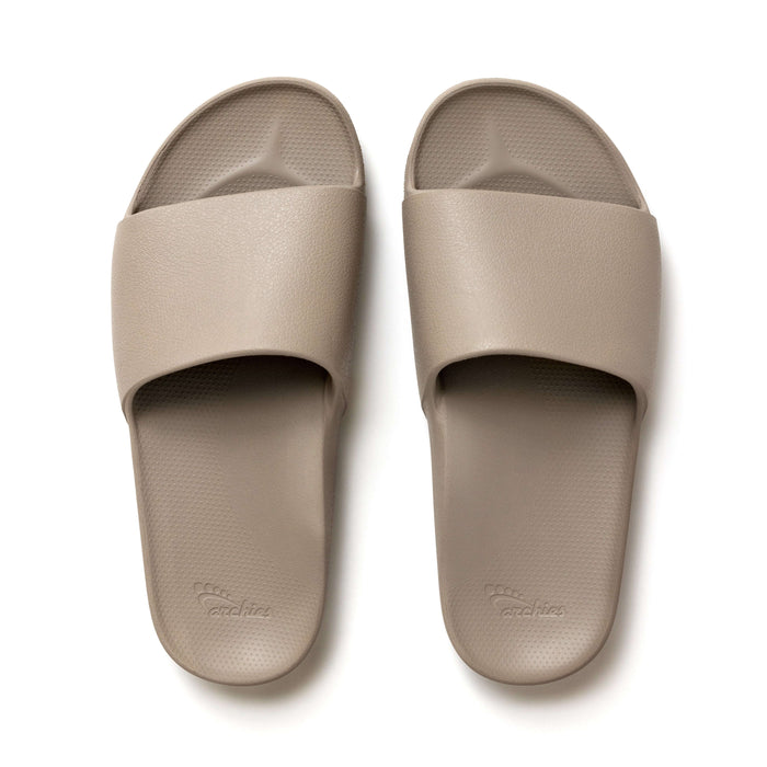 Archies Arch Support Slides Taupe