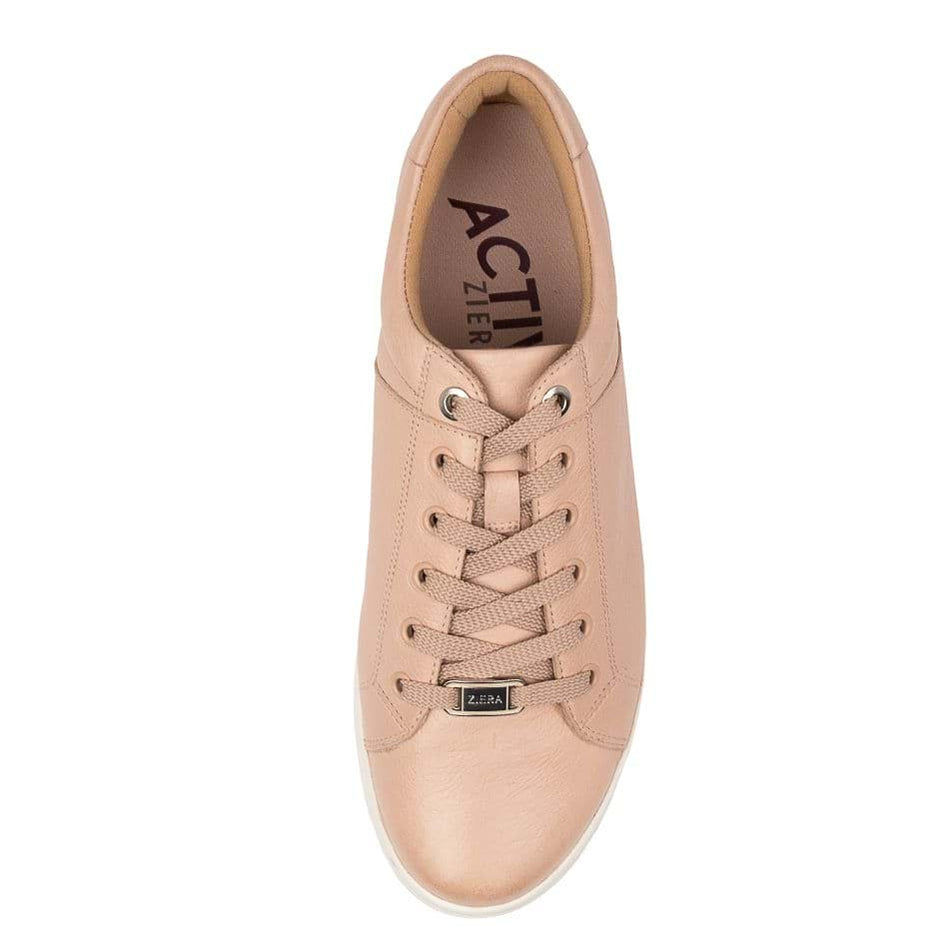 Ziera Delilah Leather Sneaker For Active Comfort