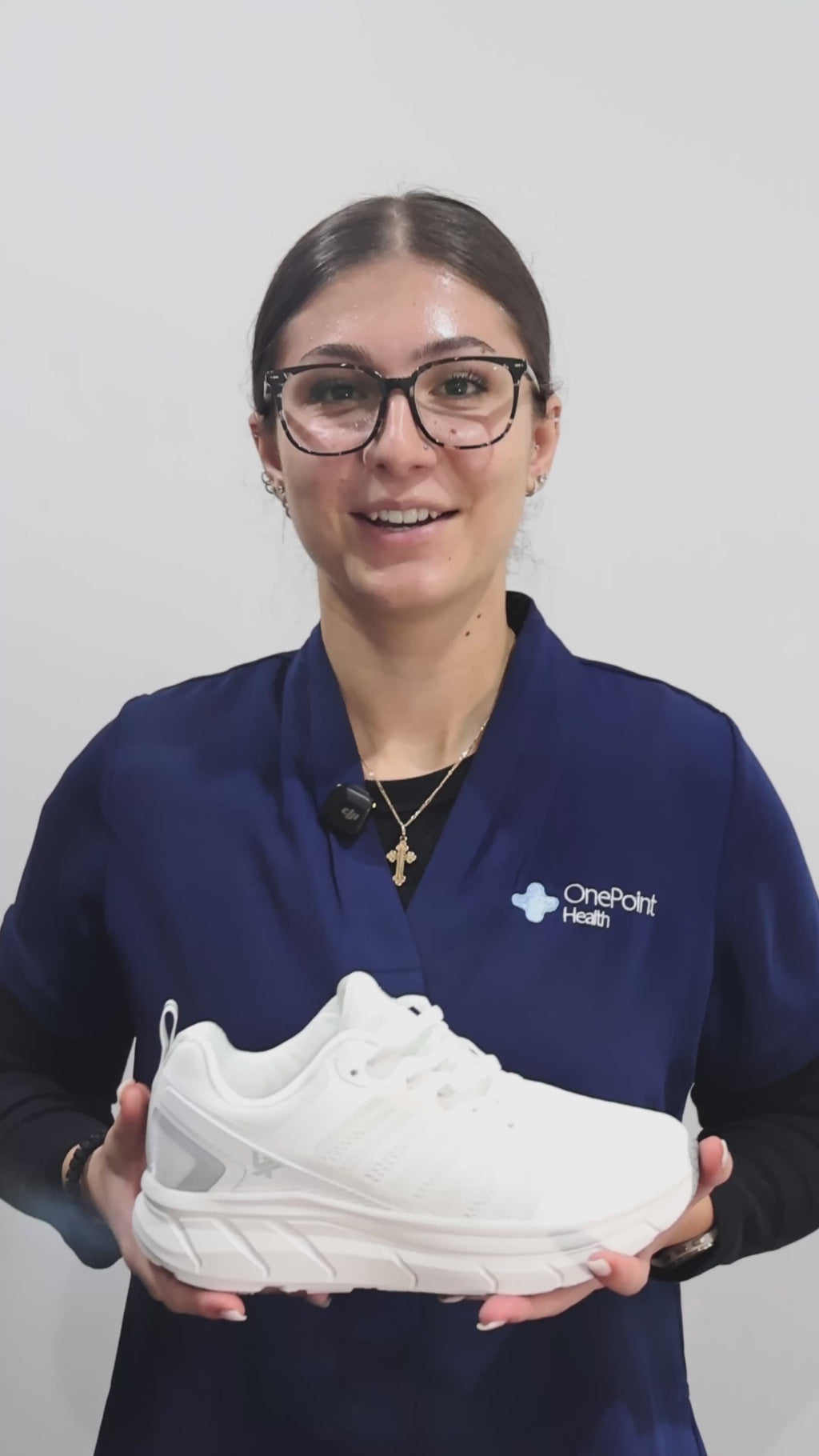 Mesh Walker sneaker podiatrist video