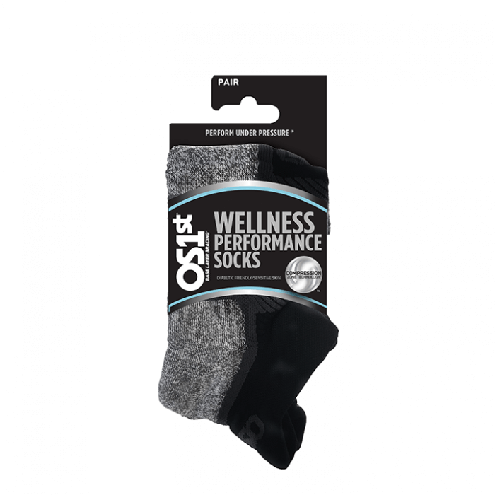 OS1st WP4 No Show Wellness Performance Sock